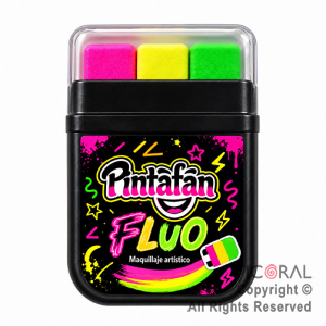 MAQUILLAJE BANDERITA FLUO PINTAFAN 6 GR (680-01)